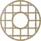 Ekena Millwork O'Neal Wood Fretwork Pierced Ceiling Medallion, Hickory, 16"OD x 5 3/4"ID x 3/8"T CMWP16X16X0375ONHI - alternate 5